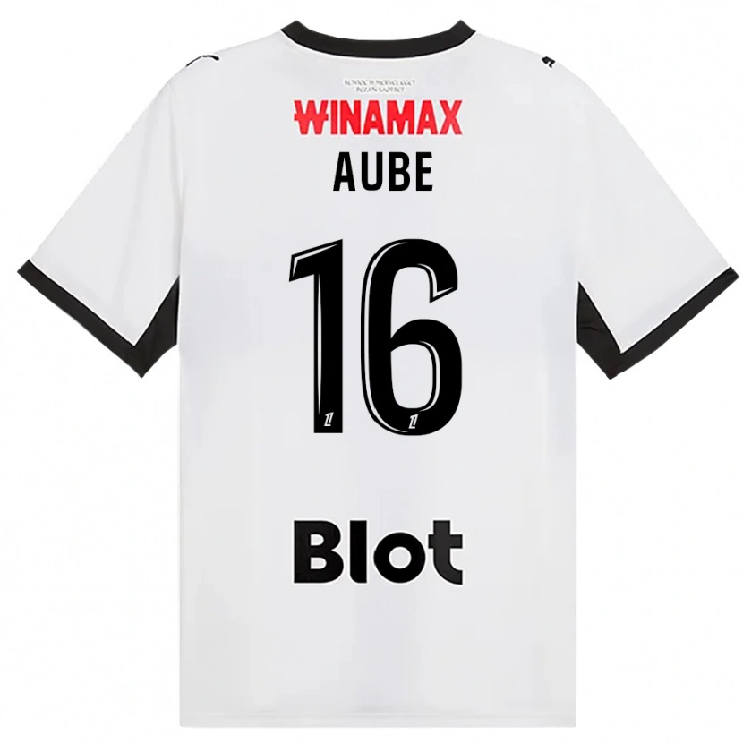 Danxen Kinder Yanis Aube #16 Schwarz Weiß Rot Auswärtstrikot Trikot 2026/27 T-Shirt Schweiz