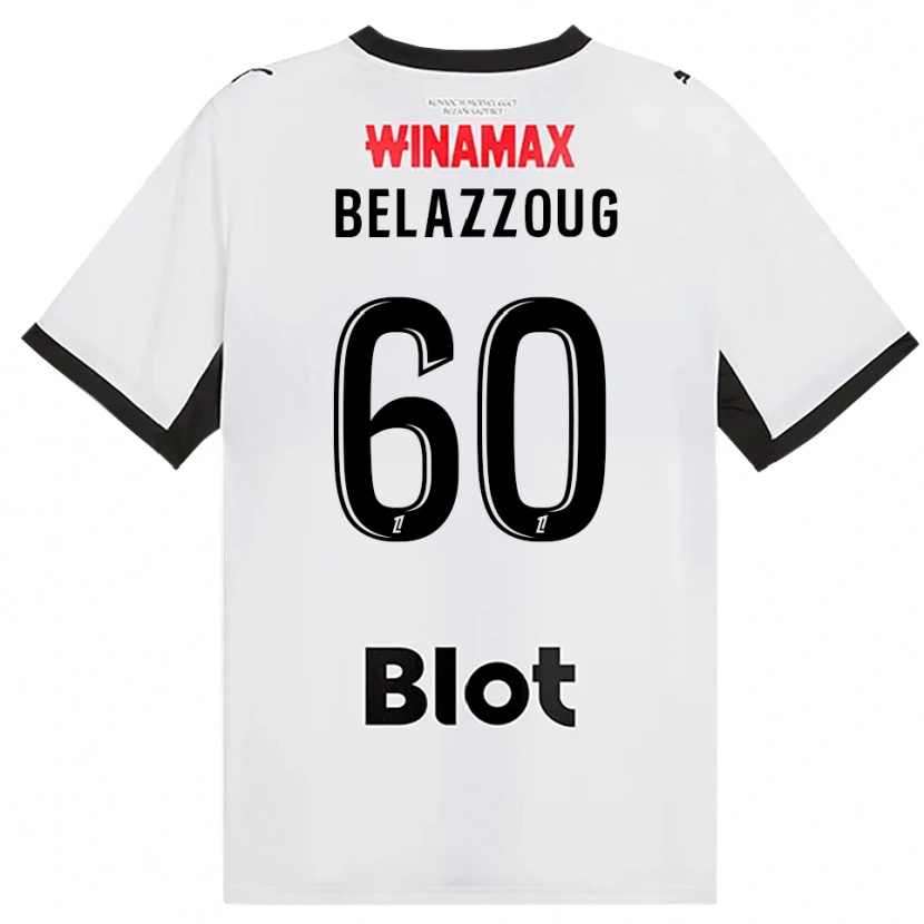 Danxen Kinder Kilian Belazzoug #60 Schwarz Weiß Rot Auswärtstrikot Trikot 2026/27 T-Shirt Schweiz