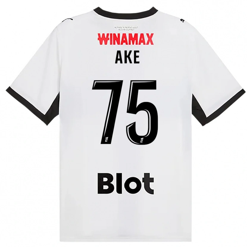 Danxen Kinder Junior Ake #75 Schwarz Weiß Rot Auswärtstrikot Trikot 2026/27 T-Shirt Schweiz