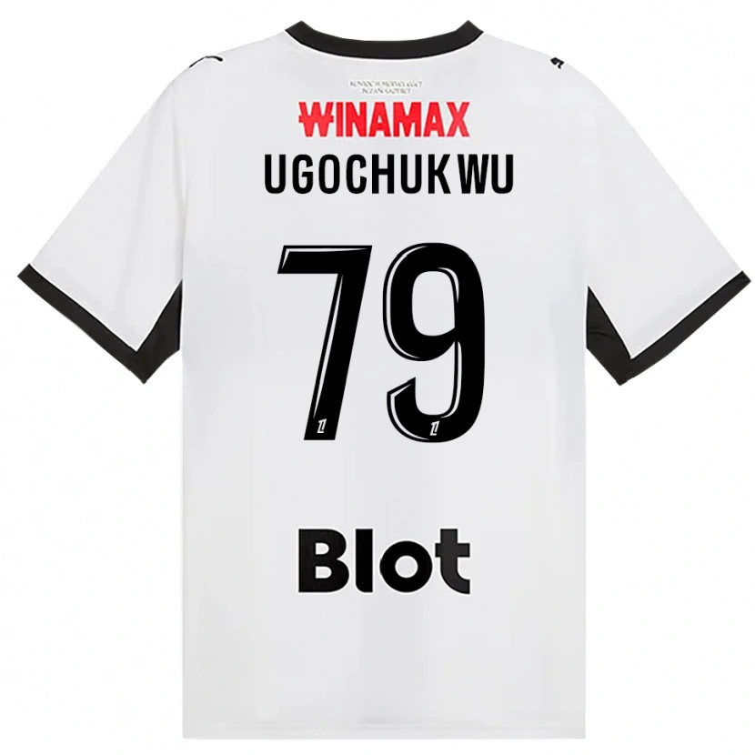 Danxen Kinder Chibuike Ugochukwu #79 Schwarz Weiß Rot Auswärtstrikot Trikot 2026/27 T-Shirt Schweiz