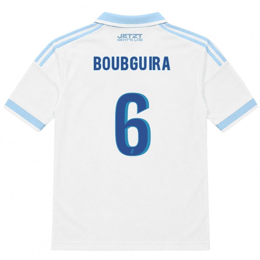 Danxen Kinder Fahim Boubguira #6 Hellblau Weiß Rot Auswärtstrikot Trikot 2026/27 T-Shirt Schweiz