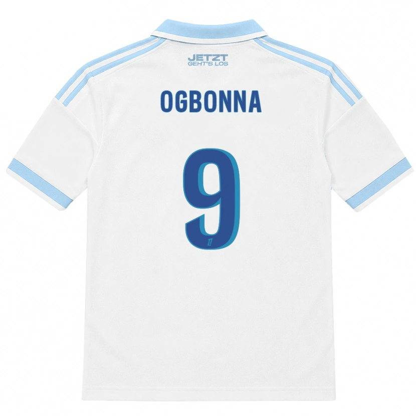 Danxen Kinder Stanley Ogbonna #9 Hellblau Weiß Rot Auswärtstrikot Trikot 2026/27 T-Shirt Schweiz