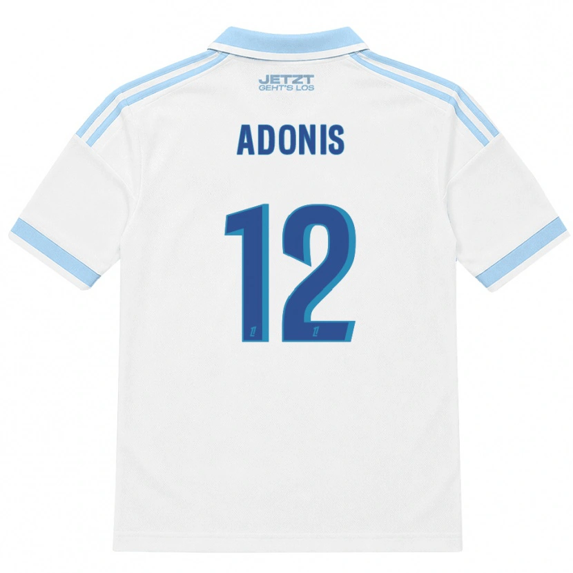 Danxen Kinder Erwan Adonis #12 Hellblau Weiß Rot Auswärtstrikot Trikot 2026/27 T-Shirt Schweiz