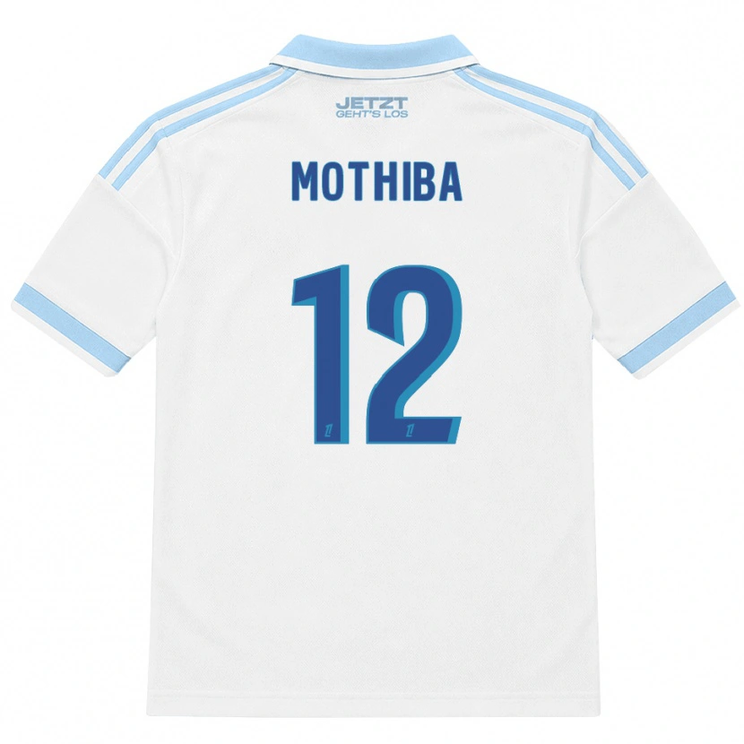 Danxen Kinder Lebo Mothiba #12 Hellblau Weiß Rot Auswärtstrikot Trikot 2026/27 T-Shirt Schweiz