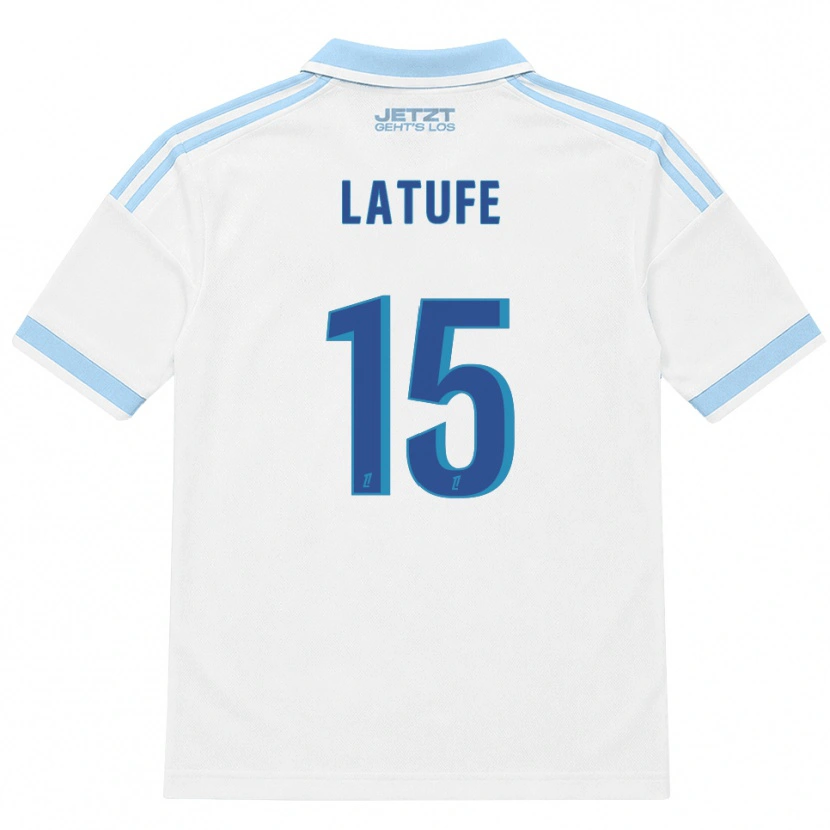 Danxen Kinder Latufe Assoumani #15 Hellblau Weiß Rot Auswärtstrikot Trikot 2026/27 T-Shirt Schweiz