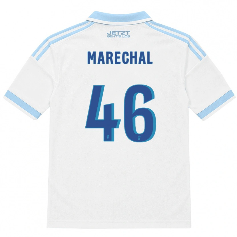 Danxen Kinder Max Maréchal #46 Hellblau Weiß Rot Auswärtstrikot Trikot 2026/27 T-Shirt Schweiz