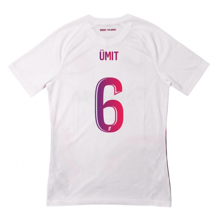 Danxen Kinder Ümit Akdağ #6 Weiß Pink Lila Auswärtstrikot Trikot 2026/27 T-Shirt Schweiz