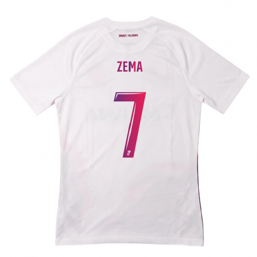 Danxen Kinder Darris Zema #7 Weiß Pink Lila Auswärtstrikot Trikot 2026/27 T-Shirt Schweiz