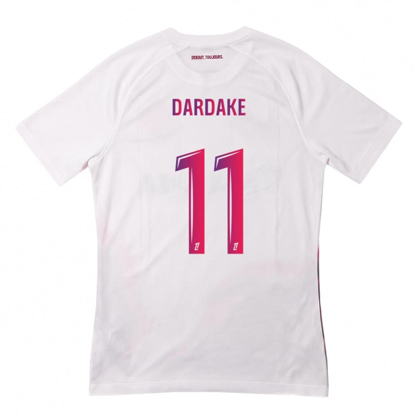 Danxen Kinder Wassim Dardake #11 Weiß Pink Lila Auswärtstrikot Trikot 2026/27 T-Shirt Schweiz