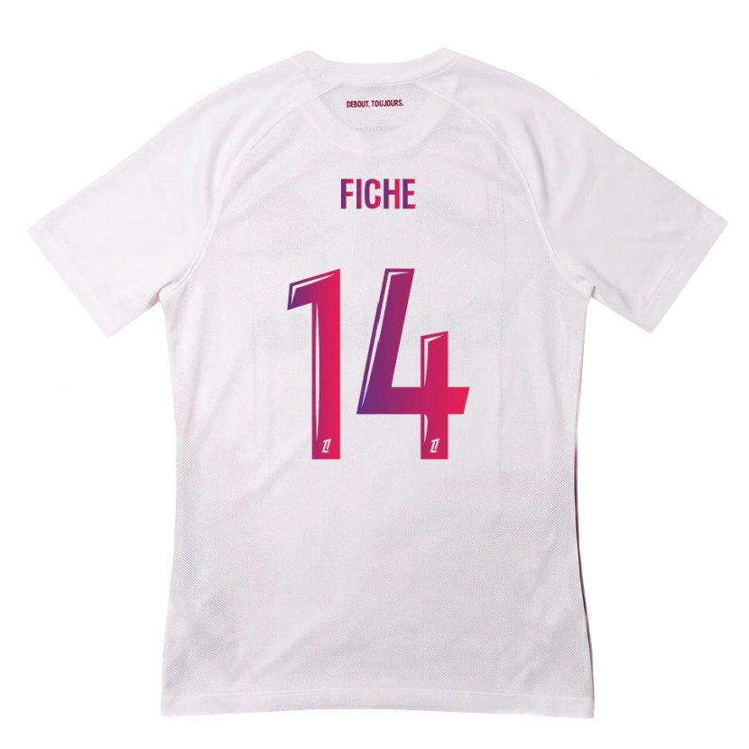 Danxen Kinder Anis Fiche #14 Weiß Pink Lila Auswärtstrikot Trikot 2026/27 T-Shirt Schweiz