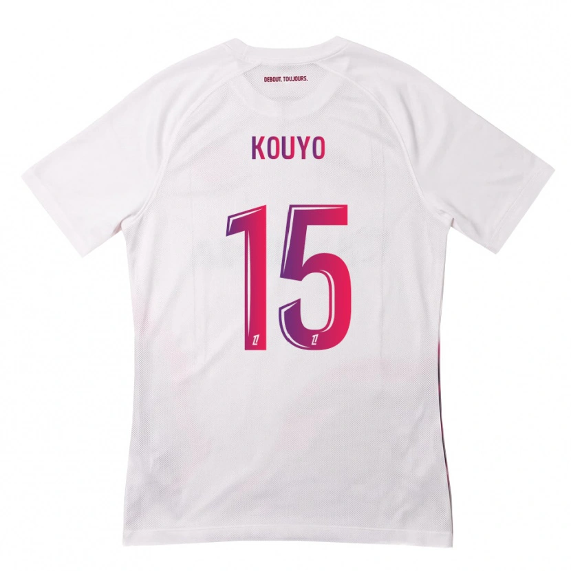 Danxen Kinder Dan Kouyo #15 Weiß Pink Lila Auswärtstrikot Trikot 2026/27 T-Shirt Schweiz