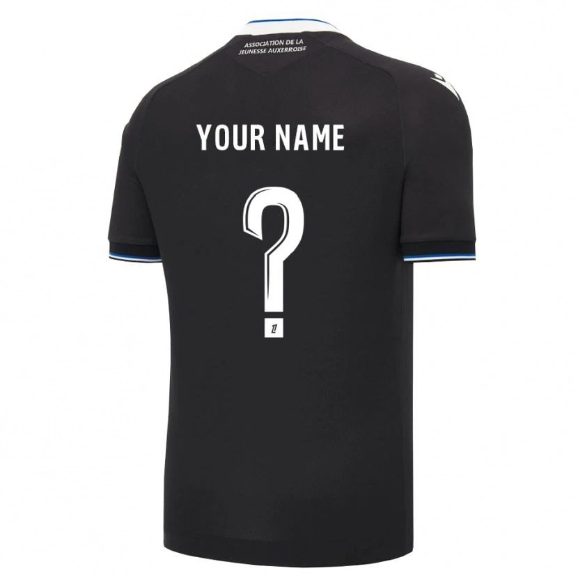 Danxen Kinder Ihren Namen #0 Schwarz Blau Weiß Auswärtstrikot Trikot 2026/27 T-Shirt Schweiz