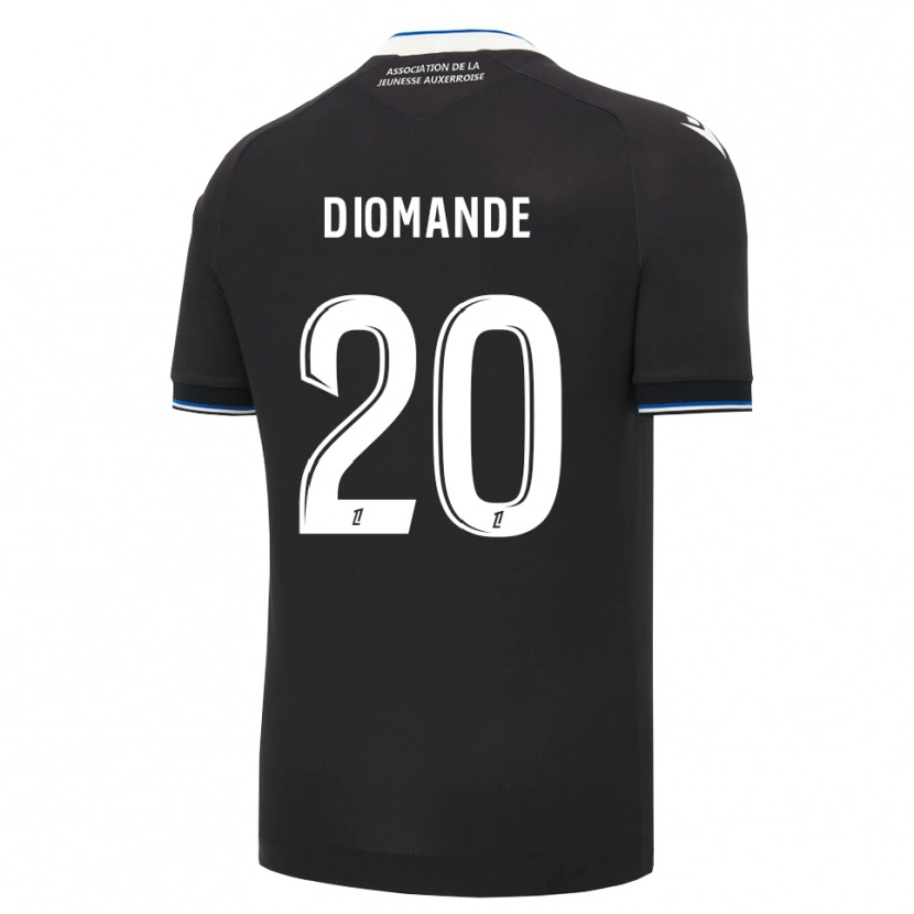 Danxen Kinder Sinaly Diomandé #20 Schwarz Blau Weiß Auswärtstrikot Trikot 2026/27 T-Shirt Schweiz