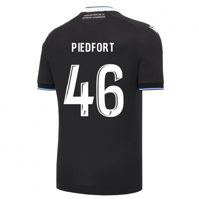 Danxen Kinder Arthur Piedfort #46 Schwarz Blau Weiß Auswärtstrikot Trikot 2026/27 T-Shirt Schweiz