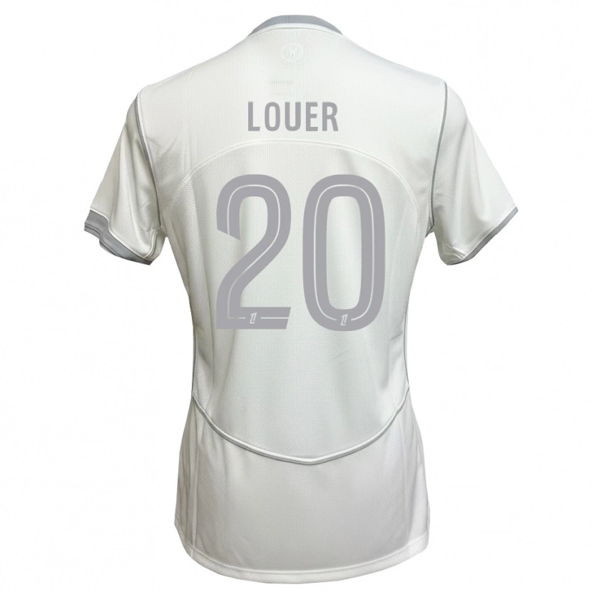 Danxen Kinder Marius Louër #20 Weiß Grau Auswärtstrikot Trikot 2026/27 T-Shirt Schweiz