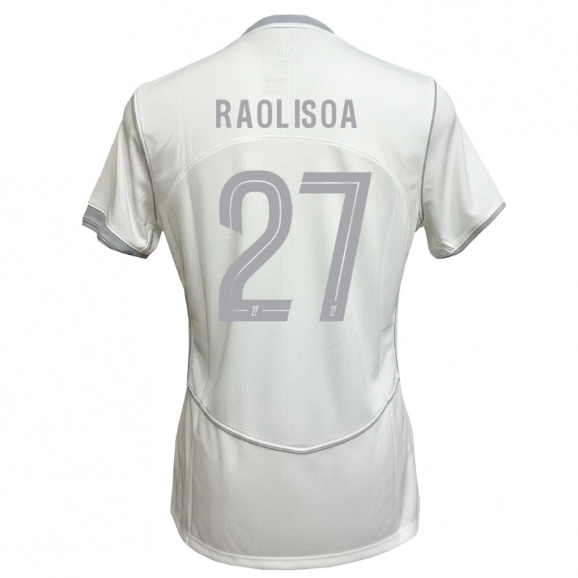 Danxen Kinder Lilian Raolisoa #27 Weiß Grau Auswärtstrikot Trikot 2026/27 T-Shirt Schweiz