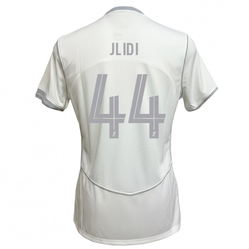 Danxen Kinder Yahia Jlidi #44 Weiß Grau Auswärtstrikot Trikot 2026/27 T-Shirt Schweiz