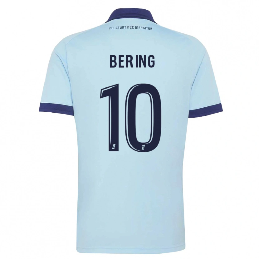 Danxen Kinder Aymerick Bering #10 Kornblumenblau Schwarz Auswärtstrikot Trikot 2026/27 T-Shirt Schweiz