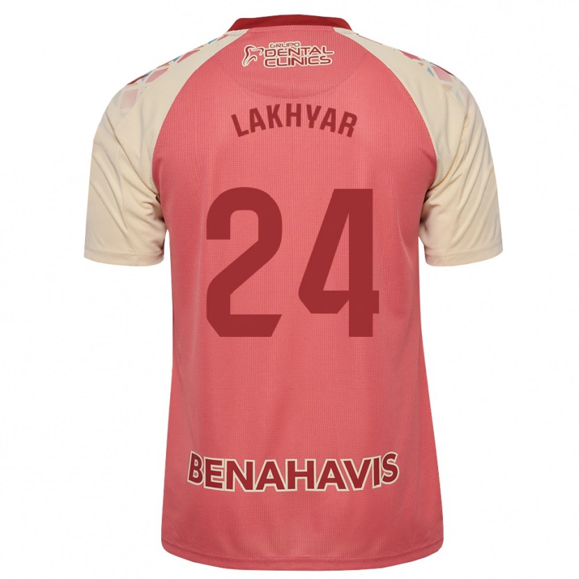 Danxen Kinder Houssam Lakhyar #24 Hellrosa Rot Blau Auswärtstrikot Trikot 2026/27 T-Shirt Schweiz