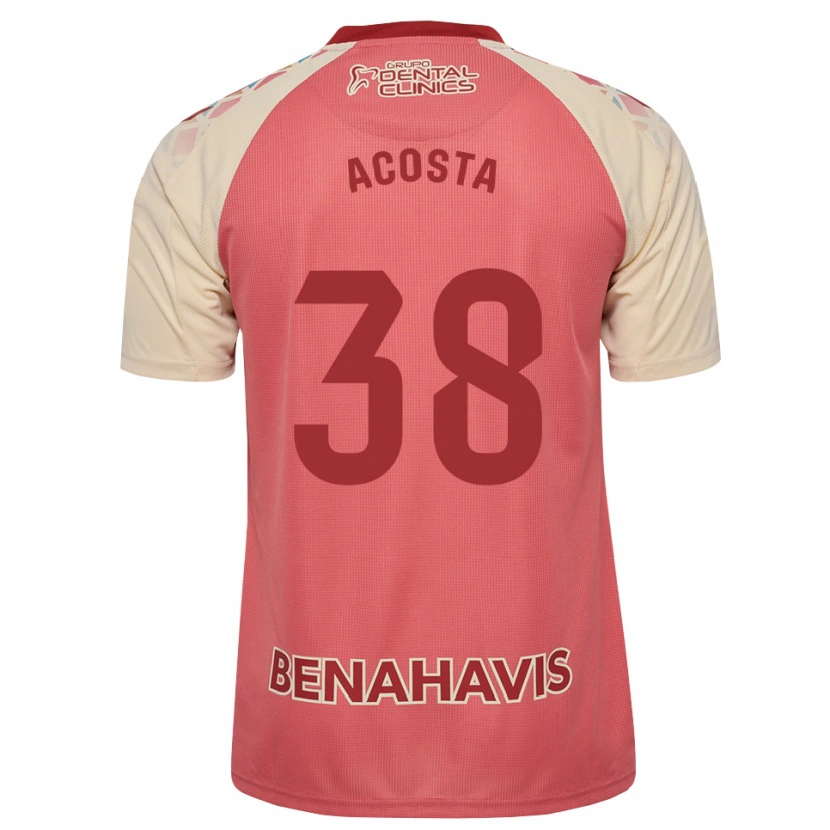 Danxen Kinder Judith Acosta #38 Hellrosa Rot Blau Auswärtstrikot Trikot 2026/27 T-Shirt Schweiz