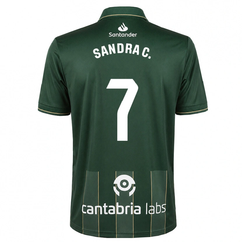 Danxen Kinder Sandra Calvo Pozo #7 Dunkelgrauweiß Auswärtstrikot Trikot 2026/27 T-Shirt Schweiz