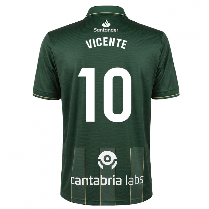Danxen Kinder Iñigo Vicente #10 Dunkelgrauweiß Auswärtstrikot Trikot 2026/27 T-Shirt Schweiz