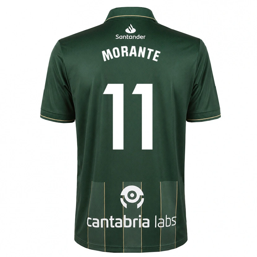 Danxen Kinder Alejandro Morante #11 Dunkelgrauweiß Auswärtstrikot Trikot 2026/27 T-Shirt Schweiz