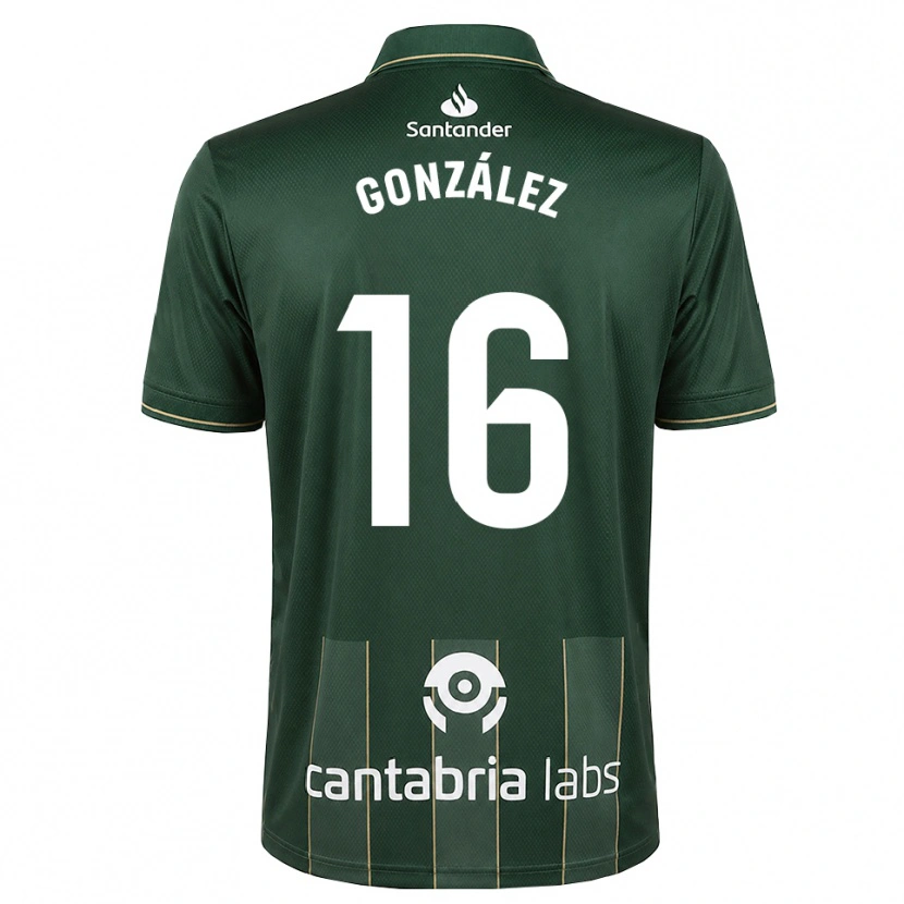 Danxen Kinder Facundo González #16 Dunkelgrauweiß Auswärtstrikot Trikot 2026/27 T-Shirt Schweiz