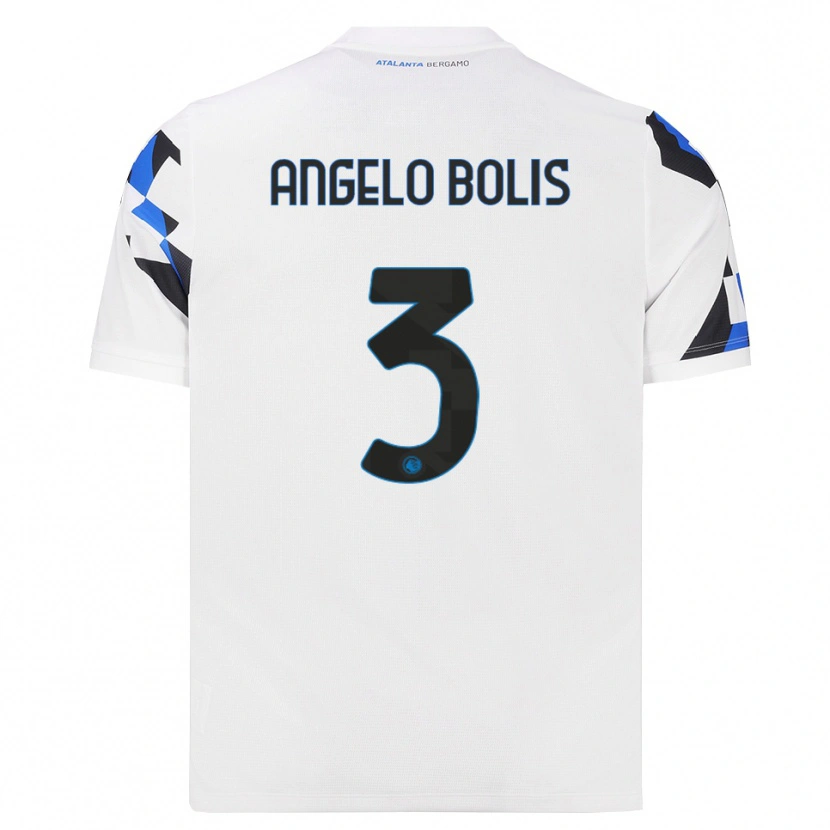Danxen Kinder Tommaso Angelo Bolis #3 Weiß Rot Blau Auswärtstrikot Trikot 2026/27 T-Shirt Schweiz