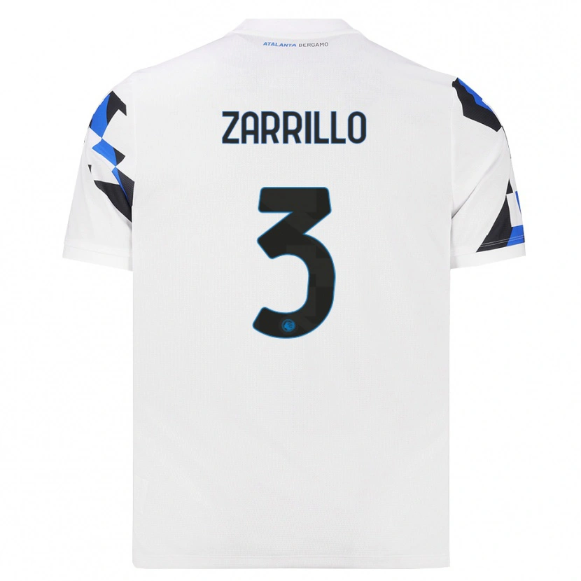 Danxen Kinder Antonio Zarrillo #3 Weiß Rot Blau Auswärtstrikot Trikot 2026/27 T-Shirt Schweiz