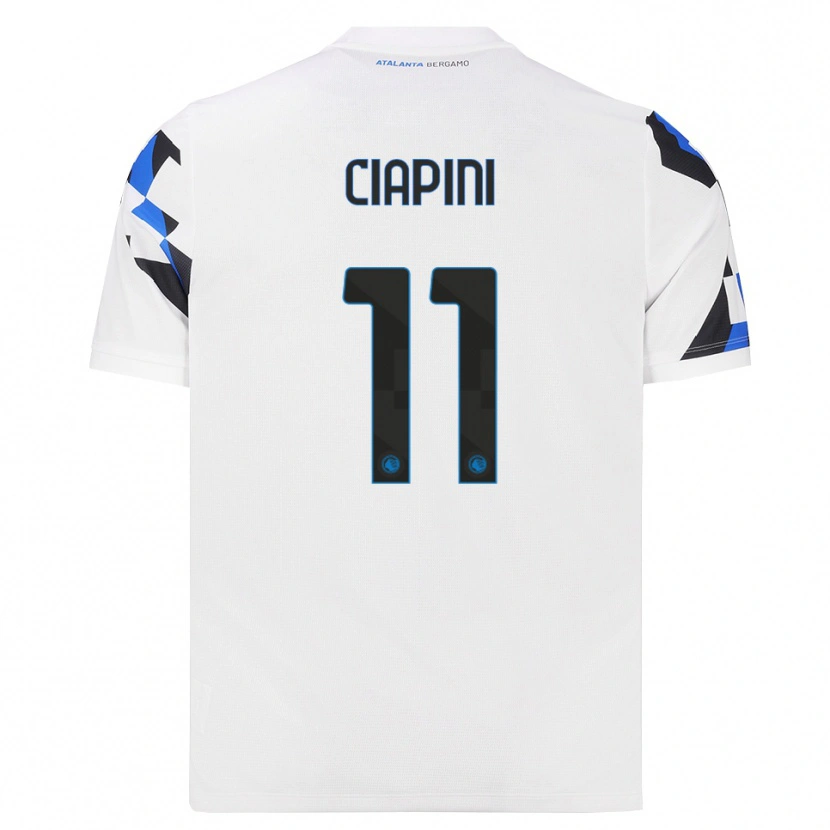 Danxen Kinder Adriano Ciapini #11 Weiß Rot Blau Auswärtstrikot Trikot 2026/27 T-Shirt Schweiz