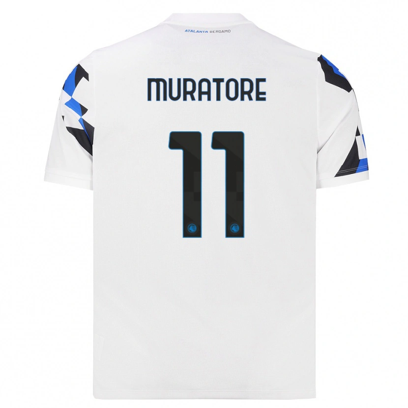 Danxen Kinder Simone Muratore #11 Weiß Rot Blau Auswärtstrikot Trikot 2026/27 T-Shirt Schweiz
