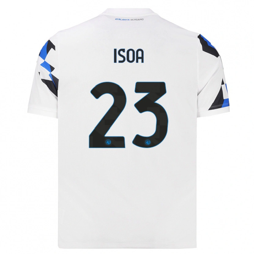 Danxen Kinder Isaac Isoa #23 Weiß Rot Blau Auswärtstrikot Trikot 2026/27 T-Shirt Schweiz