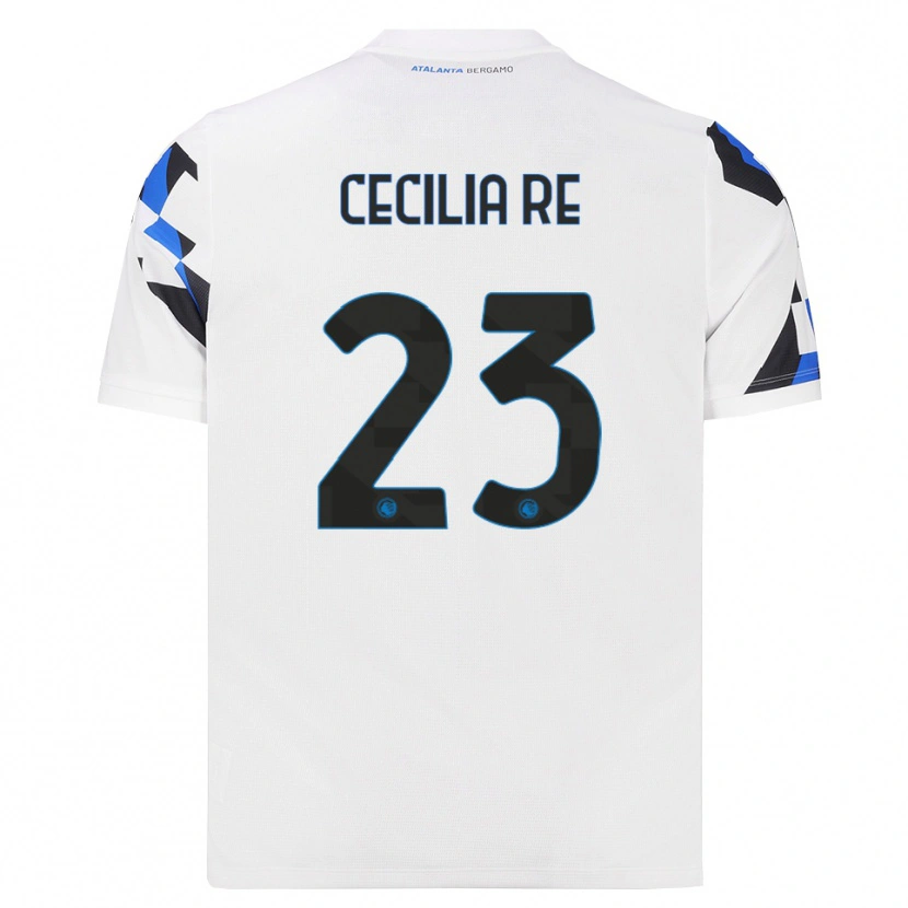 Danxen Kinder Cecilia Re #23 Weiß Rot Blau Auswärtstrikot Trikot 2026/27 T-Shirt Schweiz