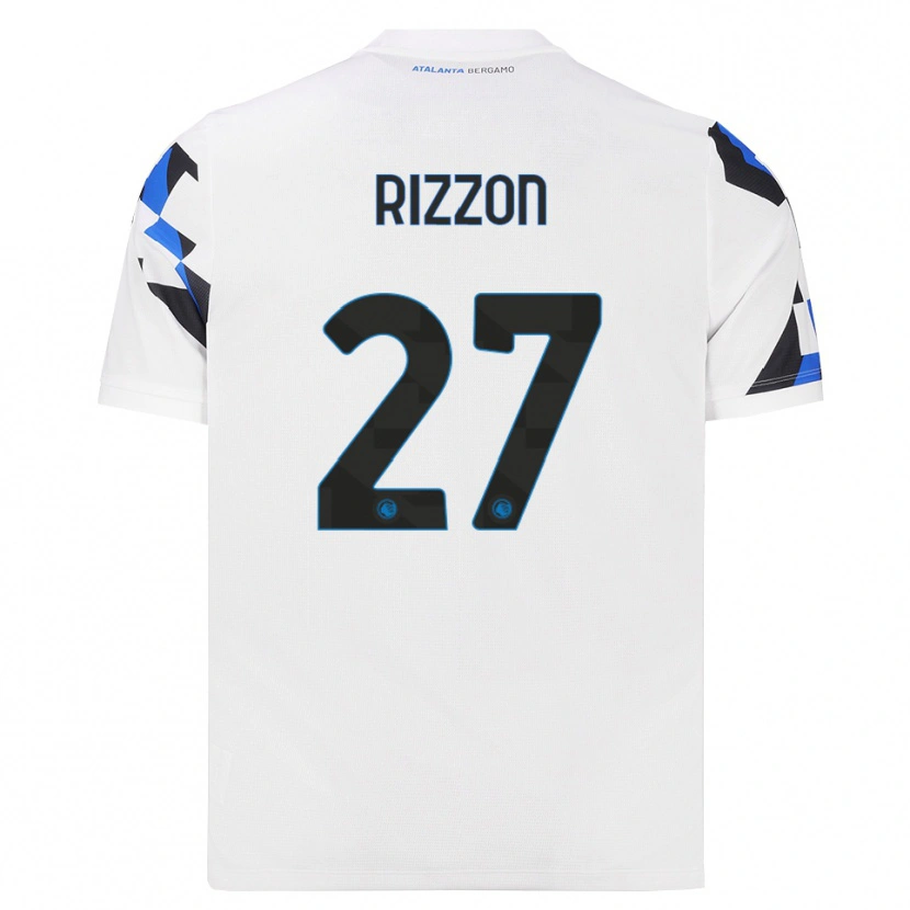 Danxen Kinder Giulia Rizzon #27 Weiß Rot Blau Auswärtstrikot Trikot 2026/27 T-Shirt Schweiz