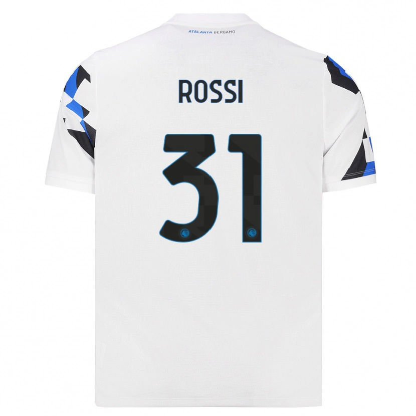 Danxen Kinder Francesco Rossi #31 Weiß Rot Blau Auswärtstrikot Trikot 2026/27 T-Shirt Schweiz