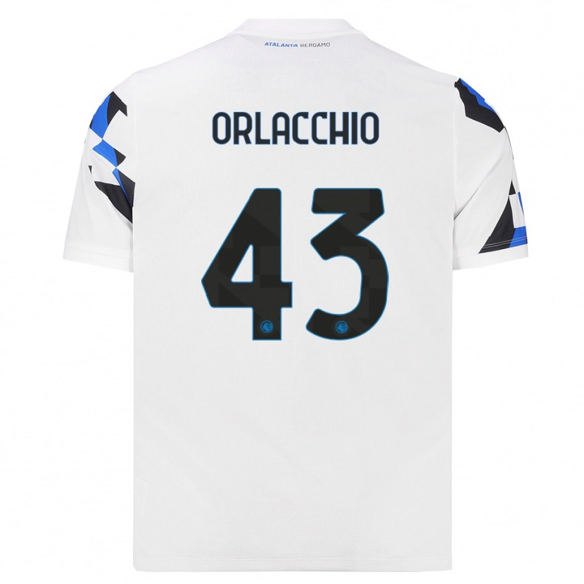 Danxen Kinder Angelo Orlacchio #43 Weiß Rot Blau Auswärtstrikot Trikot 2026/27 T-Shirt Schweiz