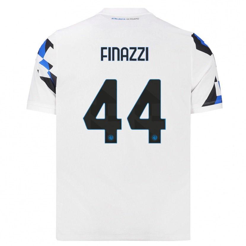 Danxen Kinder Riccardo Finazzi #44 Weiß Rot Blau Auswärtstrikot Trikot 2026/27 T-Shirt Schweiz