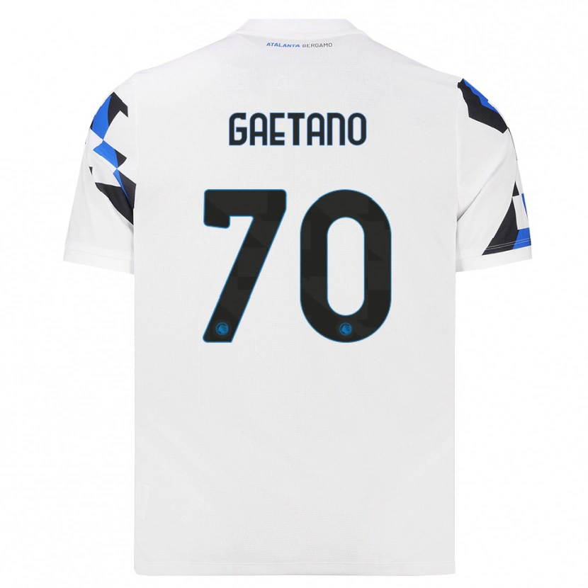 Danxen Kinder Gianluca Gaetano #70 Weiß Rot Blau Auswärtstrikot Trikot 2026/27 T-Shirt Schweiz