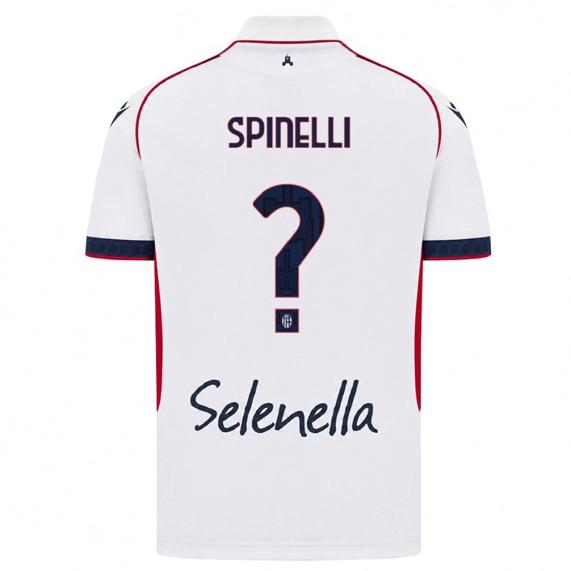 Danxen Kinder Giorgia Spinelli #0 Weiß Rot Königsblau Auswärtstrikot Trikot 2026/27 T-Shirt Schweiz