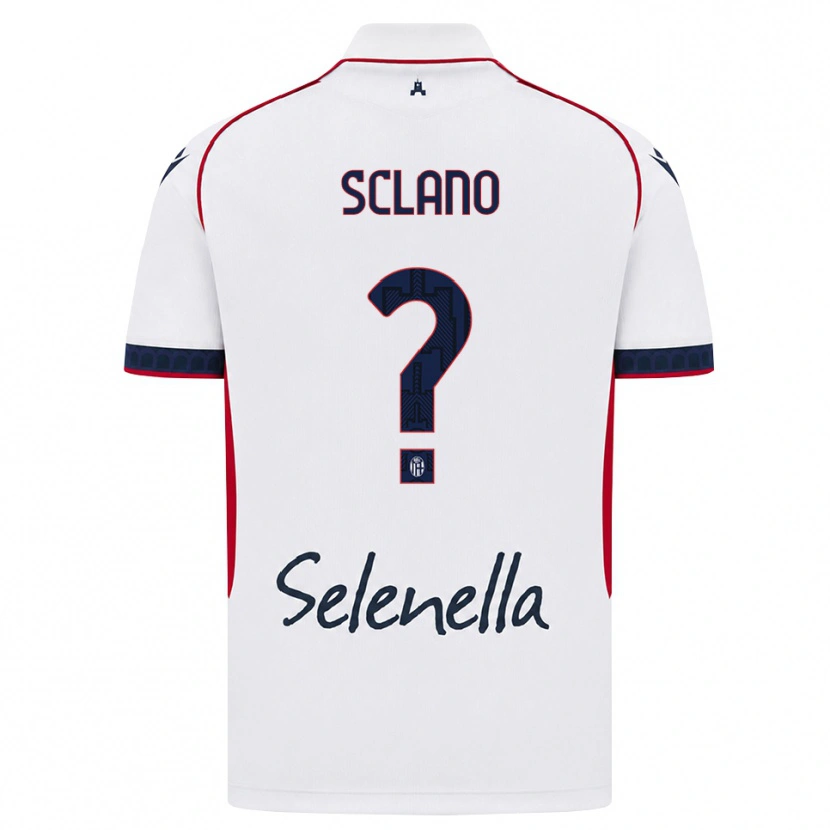 Danxen Kinder Saymon Sclano #0 Weiß Rot Königsblau Auswärtstrikot Trikot 2026/27 T-Shirt Schweiz