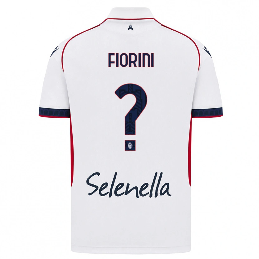 Danxen Kinder Mattia Fiorini #0 Weiß Rot Königsblau Auswärtstrikot Trikot 2026/27 T-Shirt Schweiz