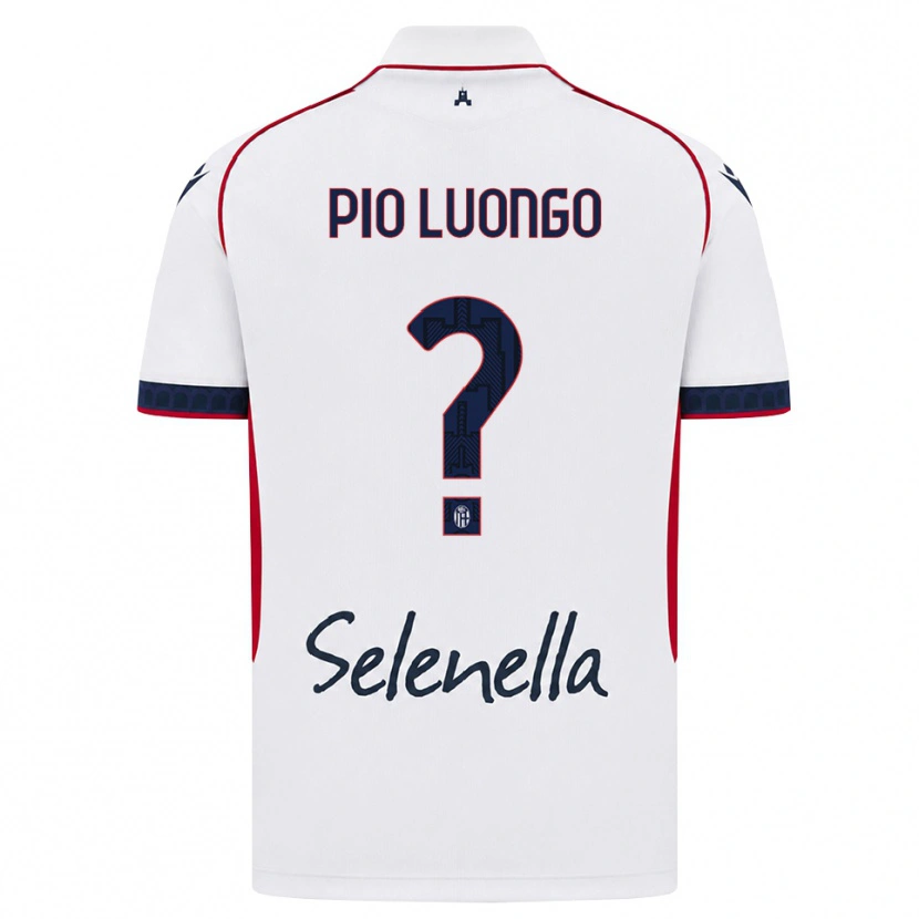 Danxen Kinder Francesco Pio Luongo #0 Weiß Rot Königsblau Auswärtstrikot Trikot 2026/27 T-Shirt Schweiz