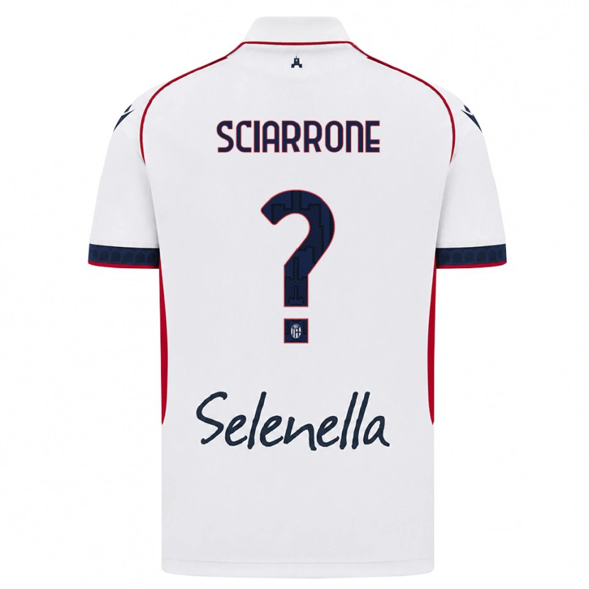 Danxen Kinder Beatrice Sciarrone #0 Weiß Rot Königsblau Auswärtstrikot Trikot 2026/27 T-Shirt Schweiz