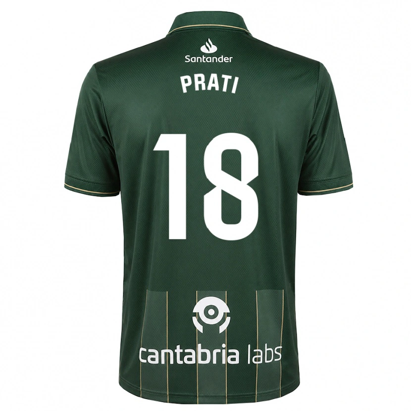 Danxen Kinder Matteo Prati #18 Dunkelgrauweiß Auswärtstrikot Trikot 2026/27 T-Shirt Schweiz