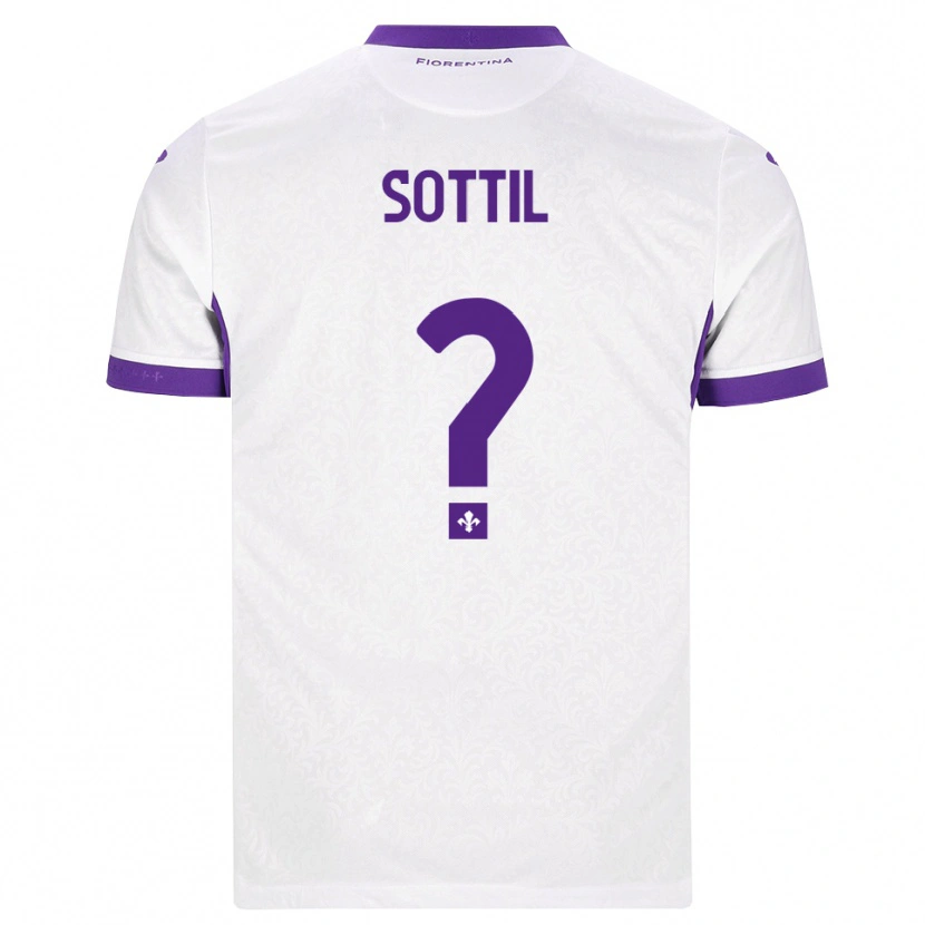 Danxen Kinder Riccardo Sottil #0 Weiß Lila Auswärtstrikot Trikot 2026/27 T-Shirt Schweiz