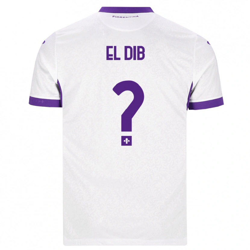 Danxen Kinder Karim El Dib #0 Weiß Lila Auswärtstrikot Trikot 2026/27 T-Shirt Schweiz