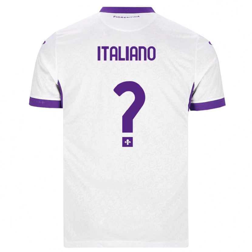 Danxen Kinder Riccardo Italiano #0 Weiß Lila Auswärtstrikot Trikot 2026/27 T-Shirt Schweiz