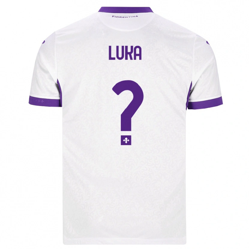 Danxen Kinder Majkol Luka #0 Weiß Lila Auswärtstrikot Trikot 2026/27 T-Shirt Schweiz