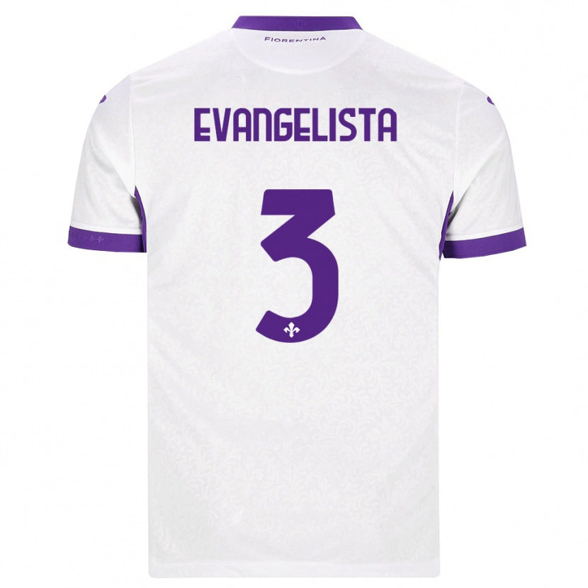 Danxen Kinder Carlo Evangelista #3 Weiß Lila Auswärtstrikot Trikot 2026/27 T-Shirt Schweiz